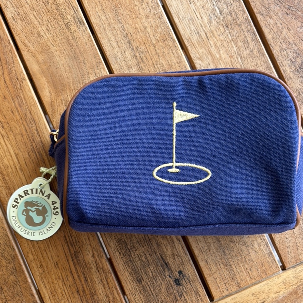 Spartina 449 Navy Blue Men's Bag. Calling all golf pros!